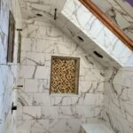 Marble bathroom